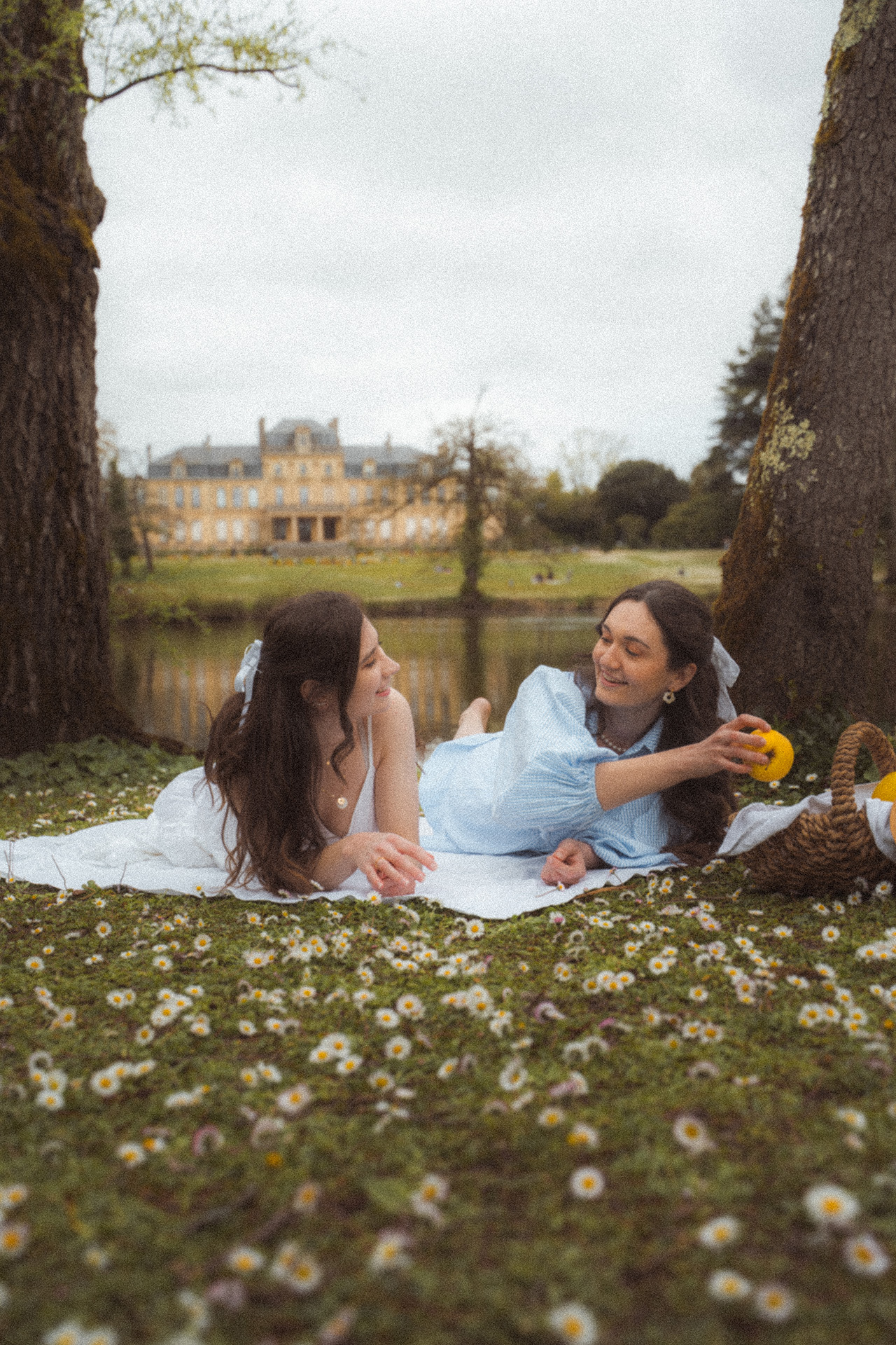 Photo shooting mannequin Lucile Savatier Parc