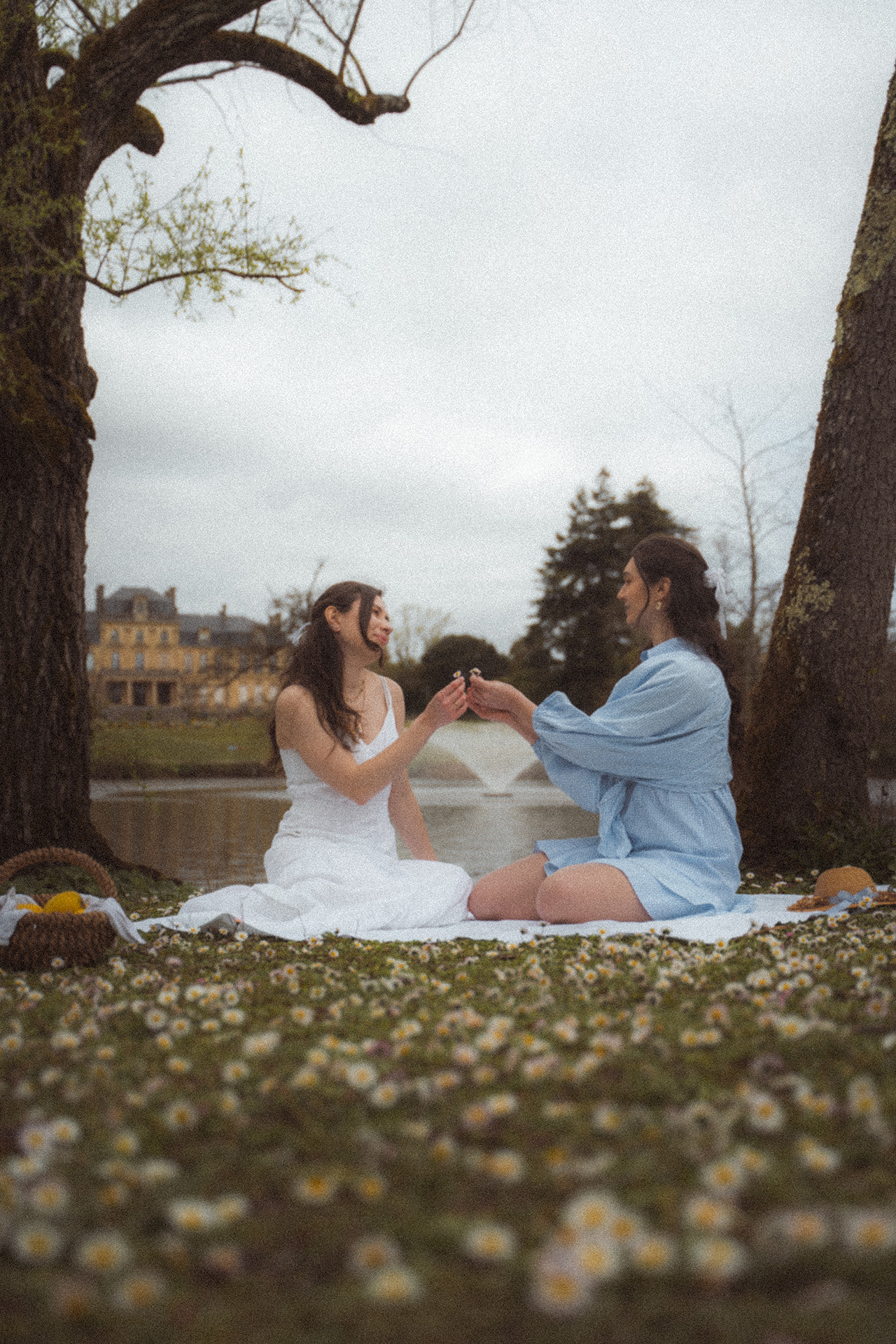 Photo shooting mannequin Lucile Savatier Parc